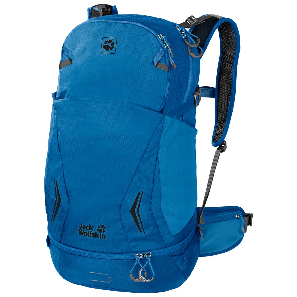 Jack Wolfskin MOAB JAM 34 Sacs À Dos Femme Bleu - XUDOPIR-05